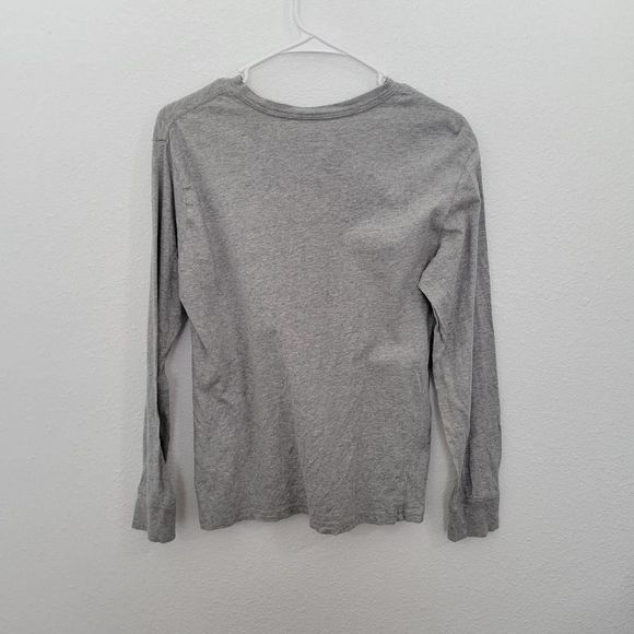 Polo Ralph Lauren Boy's Gray Long Sleeve T-Shirt Size L 14/16 - Picture 3 of 4